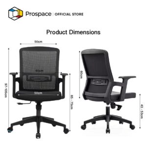 PROSPACE Kursi Kantor - B-BGY001