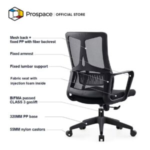 PROSPACE Kursi Kantor - B-BGY00301