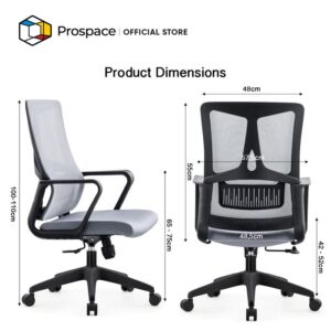 PROSPACE Kursi Kantor - B-BGY00301