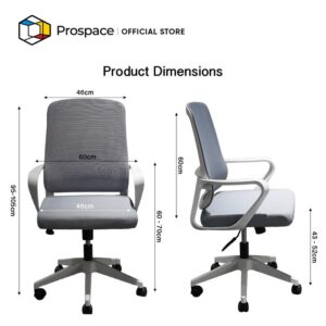 PROSPACE Kursi Kantor - B-BGY005