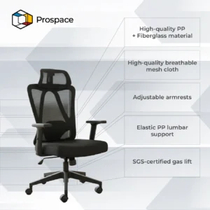 PROSPACE Kursi Kantor - B-BGY00801