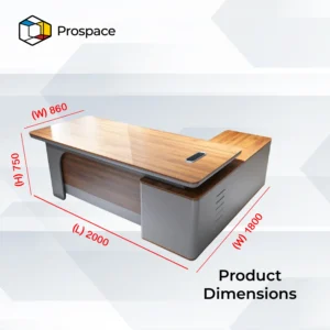 PROSPACE Meja Direktur - B-BT00503