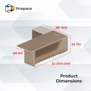 PROSPACE Meja Direktur - B-BT00601