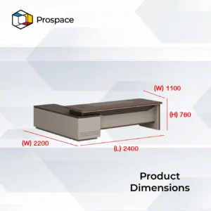 PROSPACE Meja Kerja Direktur - B-BT012