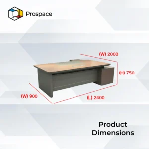 PROSPACE Meja Direktur - B-BT01502