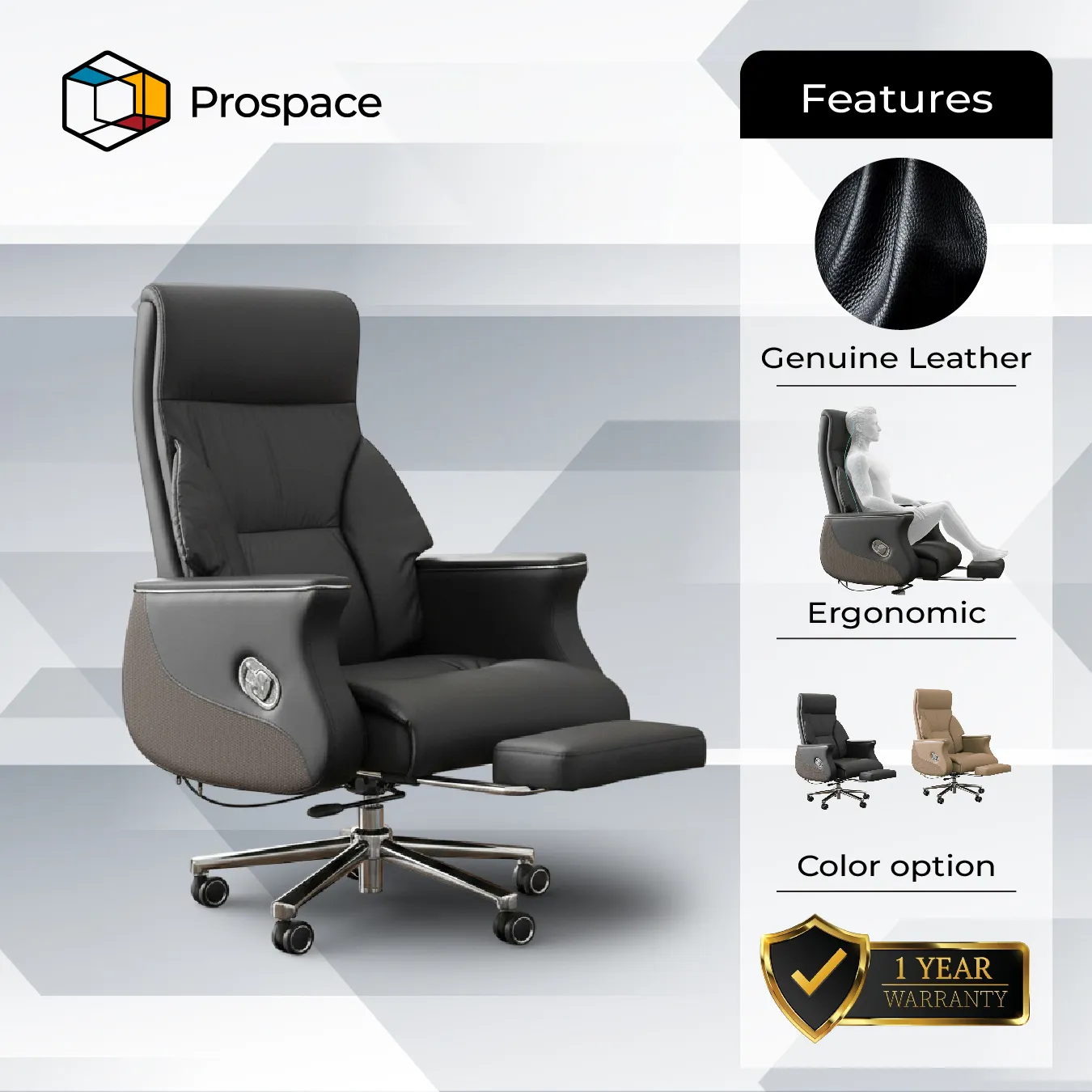 PROSPACE Kursi Kantor - B-BY00101