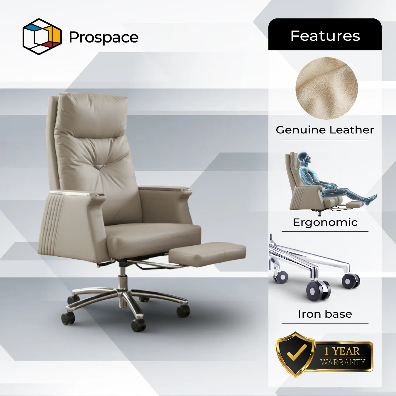 PROSPACE Kursi Kantor - B-BY00701
