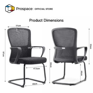 PROSPACE Kursi Kantor - B-GXY007