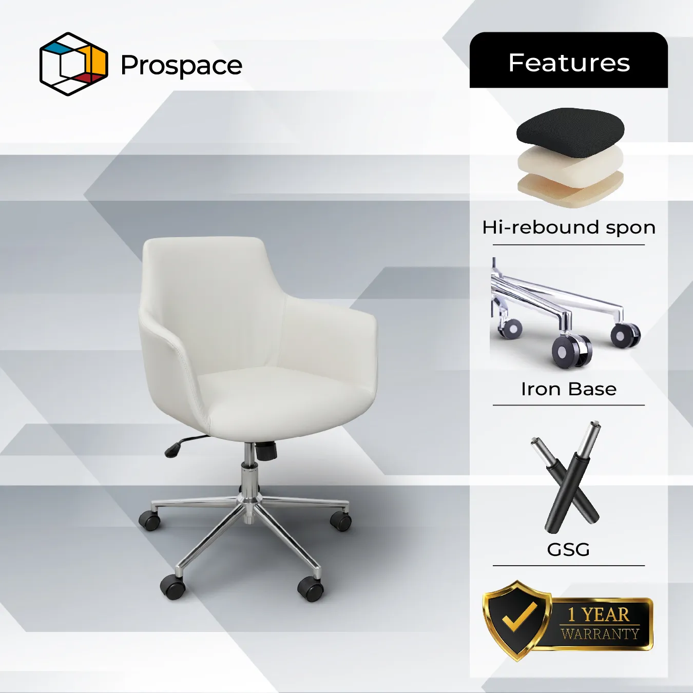 PROSPACE Kursi Kantor - B-QTY001