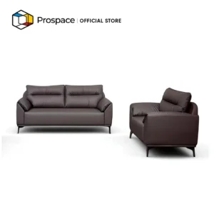 PROSPACE Sofa Kulit Ruang Tamu Kantor - B-SF002