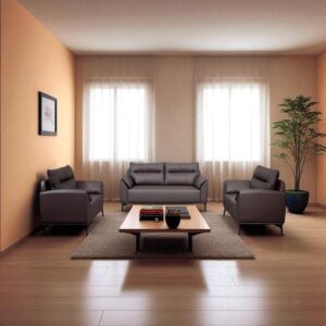 PROSPACE Sofa Kulit Ruang Tamu Kantor - B-SF002