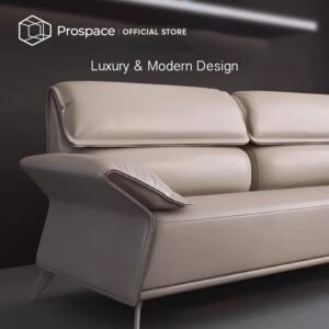 PROSPACE Sofa Kulit Ruang Tamu Kantor - B-SF006
