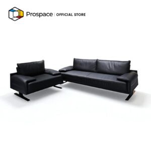 PROSPACE Sofa Kulit Ruang Tamu Kantor - B-SF007