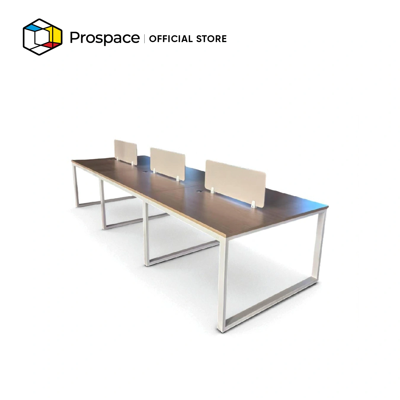PROSPACE Meja Kerja Staff Workstation 6 Seat - B-ZYZ01901