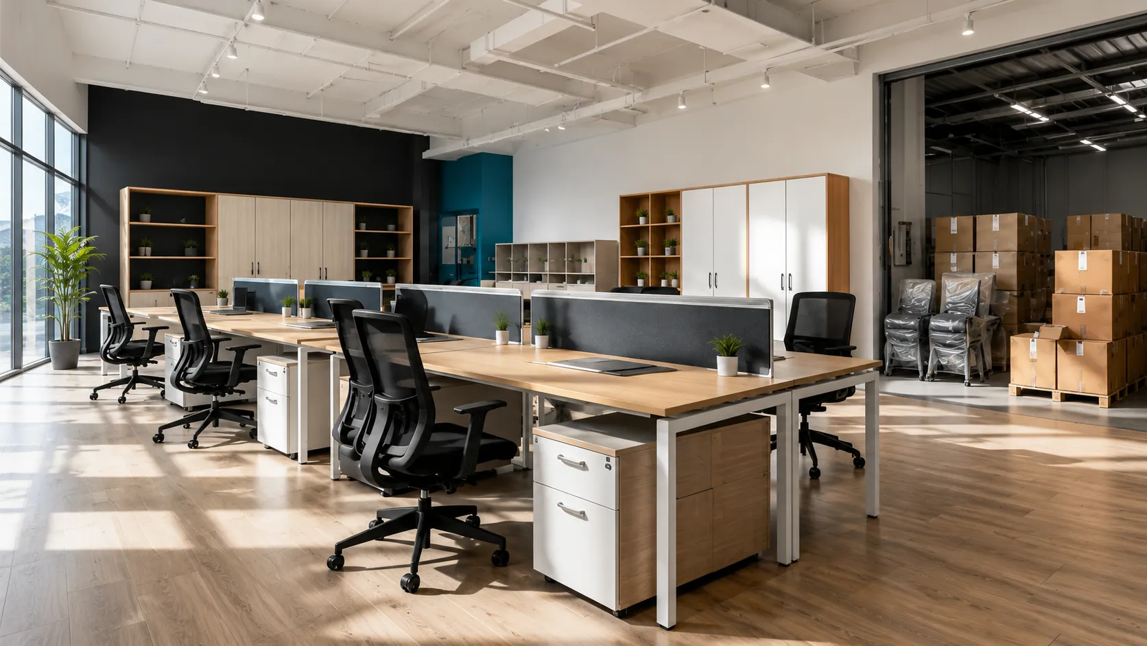 Furnitur kantor siap kirim untuk kebutuhan ruang kerja