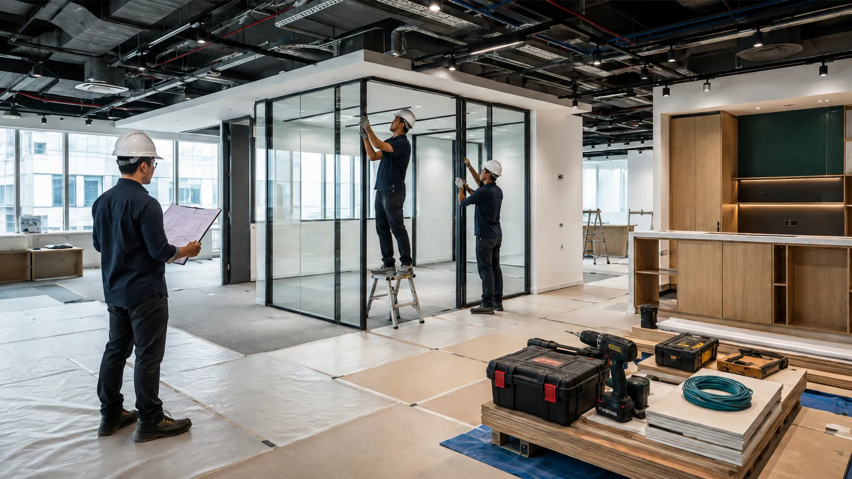 Perencanaan dan desain tata ruang kantor yang efisien