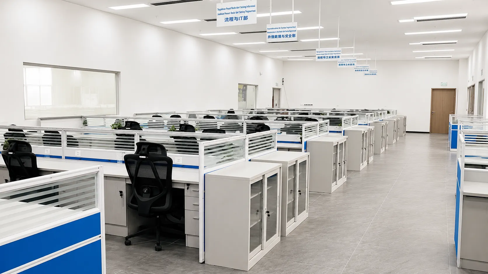 Area kerja CATL — CATL workspace area