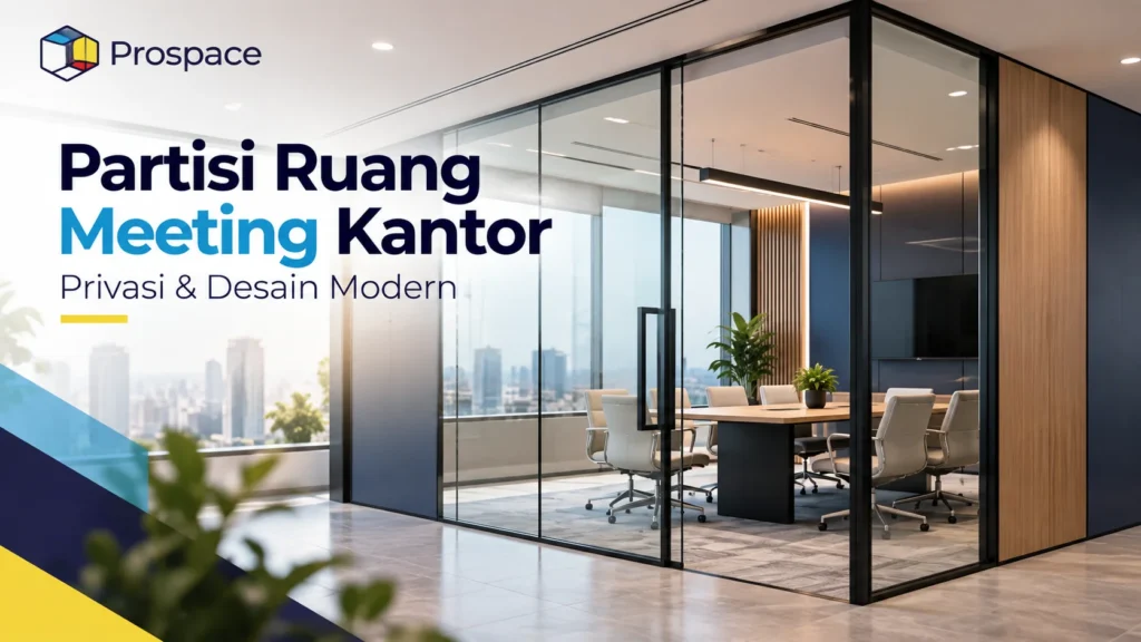 Partisi Ruang Meeting Kantor: Menciptakan Area Diskusi yang Nyaman dan Privat