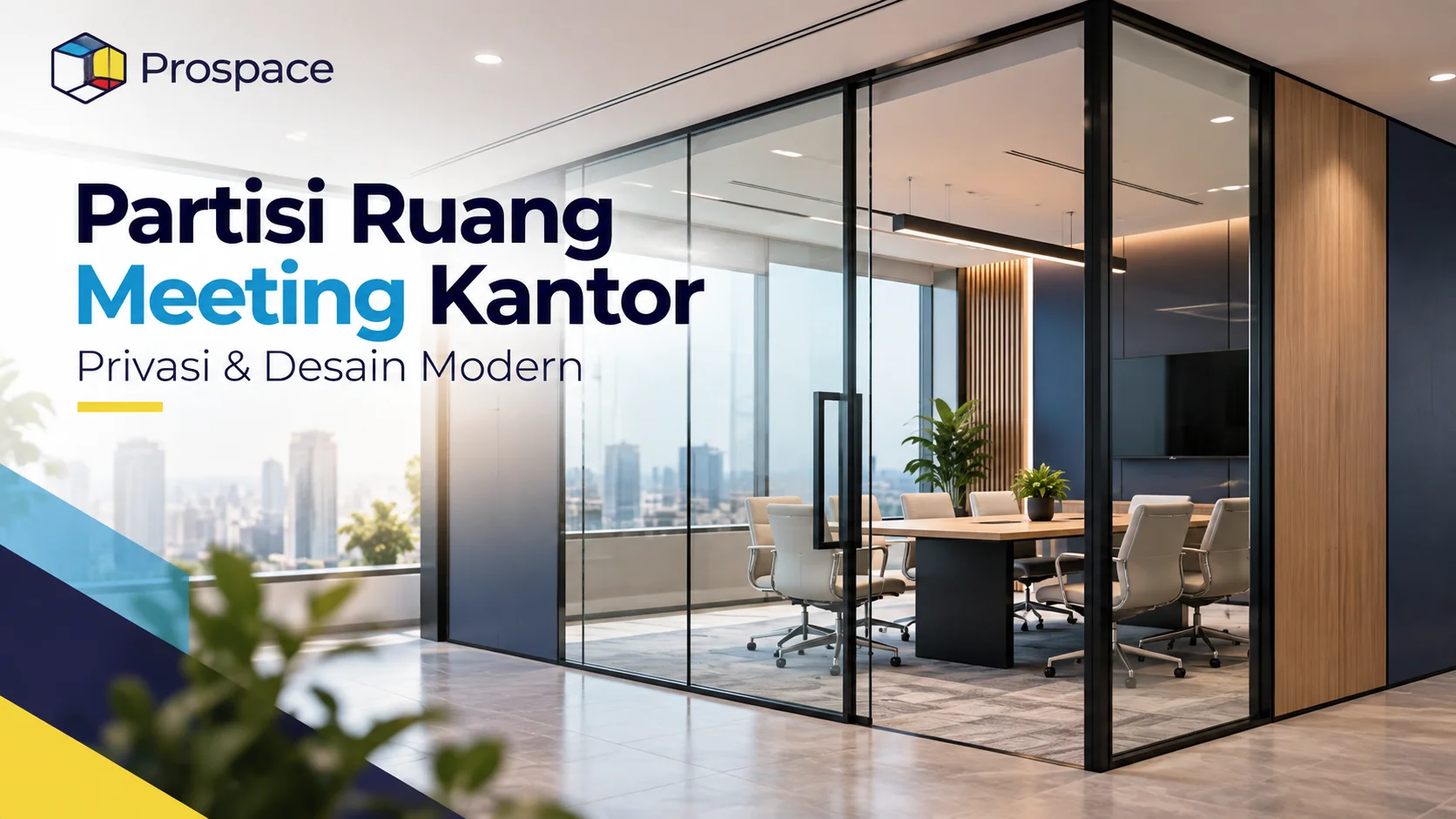 Partisi Ruang Meeting Kantor: Menciptakan Area Diskusi yang Nyaman dan Privat