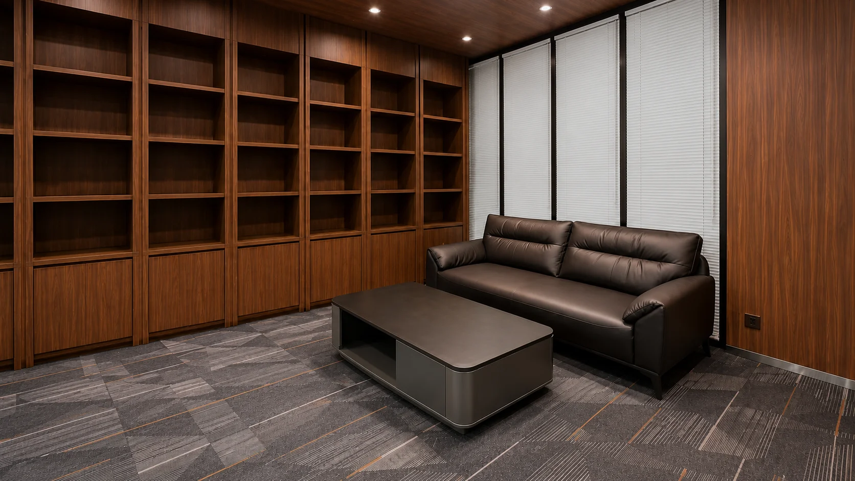 Area kerja dan kabinet PT ZXD Mitra Abadi — PT ZXD Mitra Abadi workspace and storage