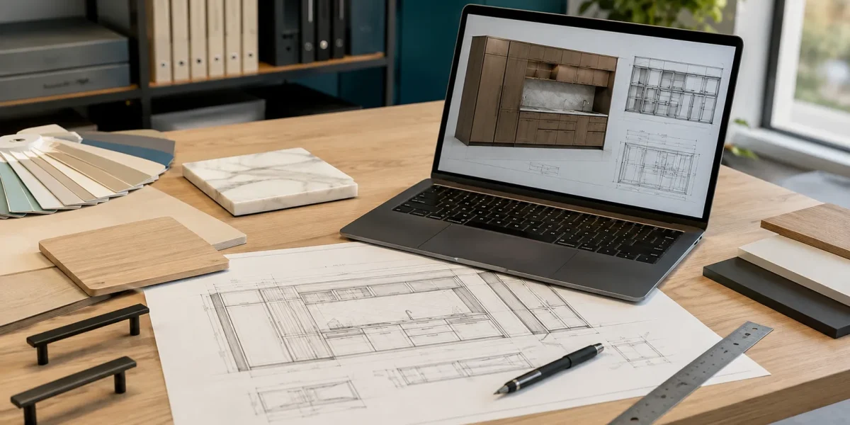 Pembuatan furnitur custom sesuai kebutuhan dan ukuran ruangan
