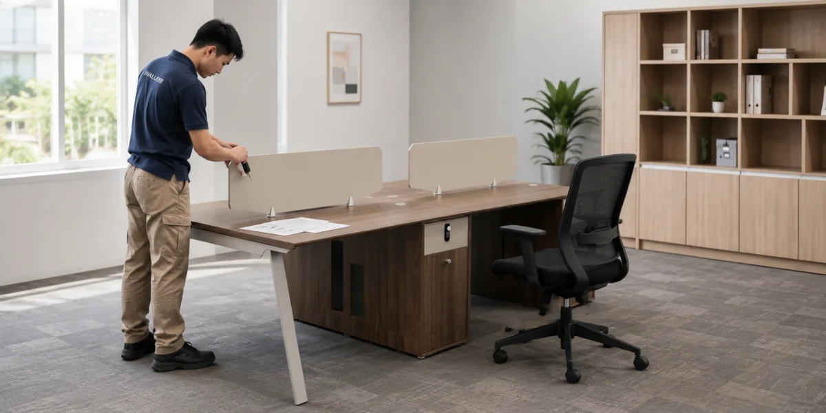 Pemasangan Furnitur Layanan Prospace