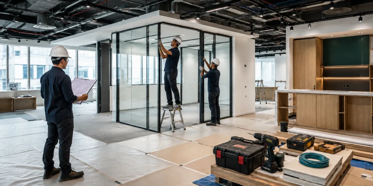 Perencanaan dan desain tata ruang kantor yang efisien